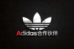 知名体育品牌Adidas合作伙伴标志